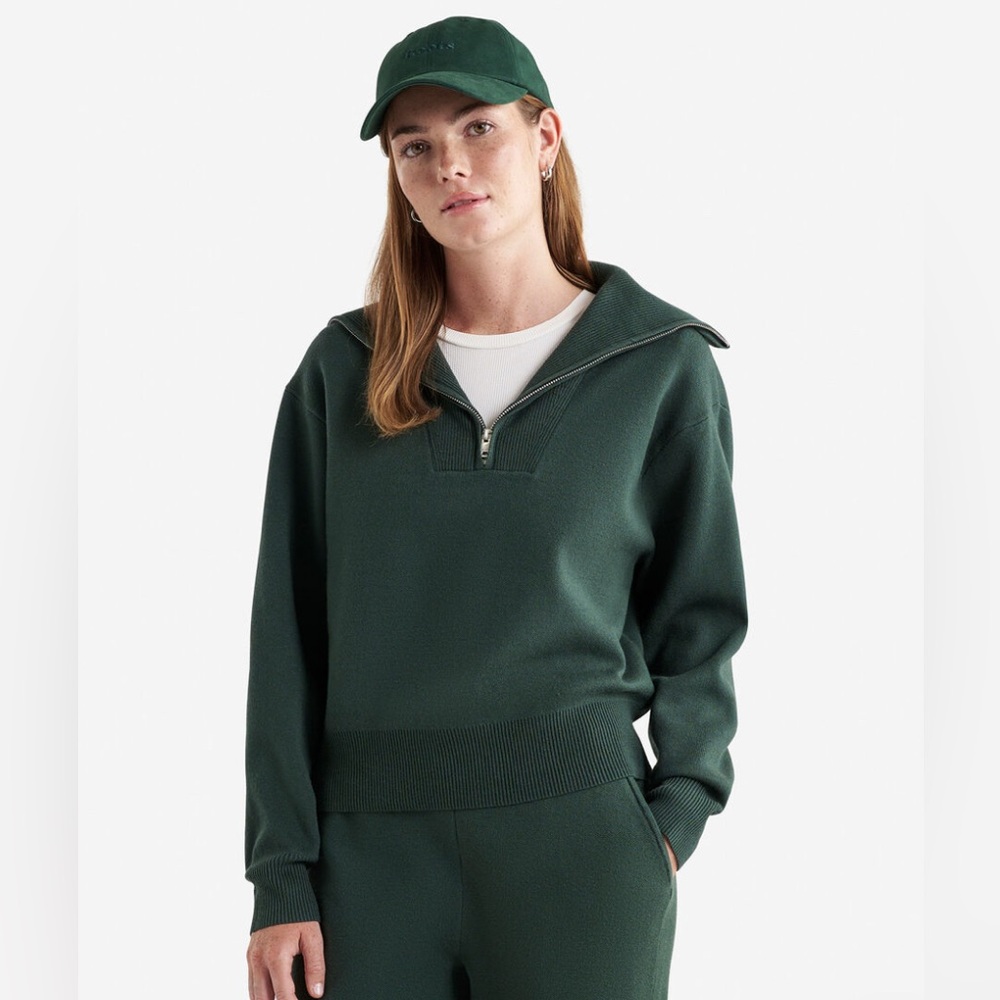 Roots Bowen Half Zip Knit Sweater